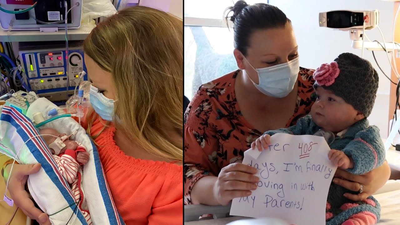 Baby Who Spent Entire Life In Hospital Finally Goes Home