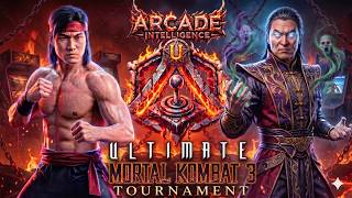 Error 🔴H) Arcade's Ultimate UMK3 Tournament| 16 KOMBATANTS BATTLE |Greatest MK Tournament Ever!