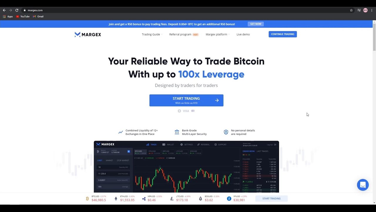 Margex - Trade Bitcoin With up to 100x Leverage (FULL REVIEW)2021