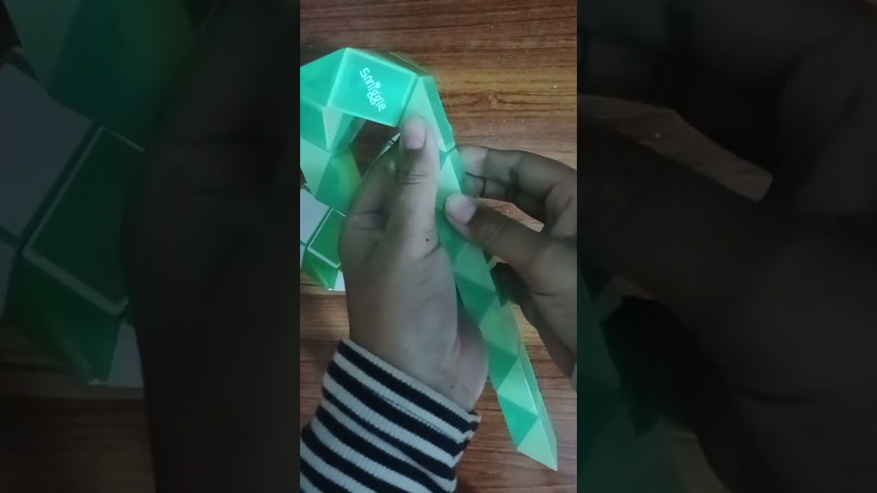 how to create elephant shape on snake puzzle || 