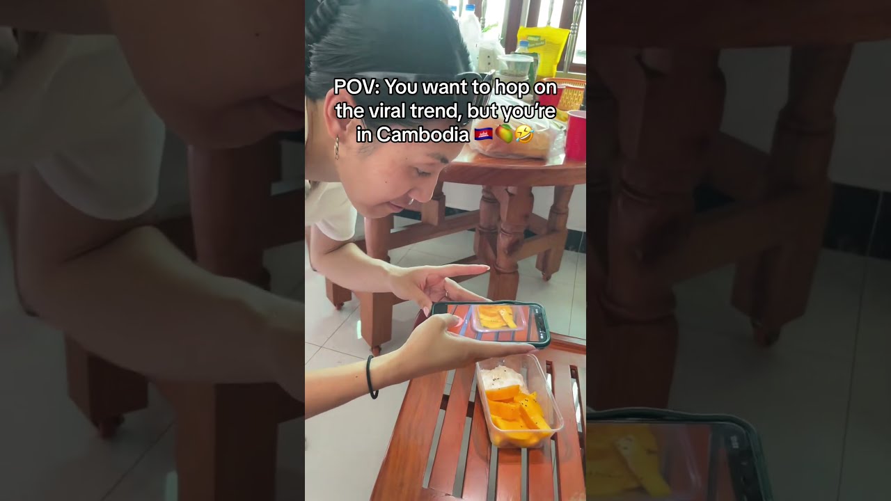 Viral Trend But Make It Cambodian Coachmichellehong Mango Mangostickyrice Khmer