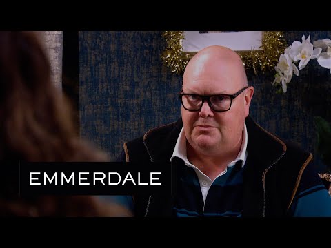 Emmerdale - Paddy And Chas Argue Over Christmas