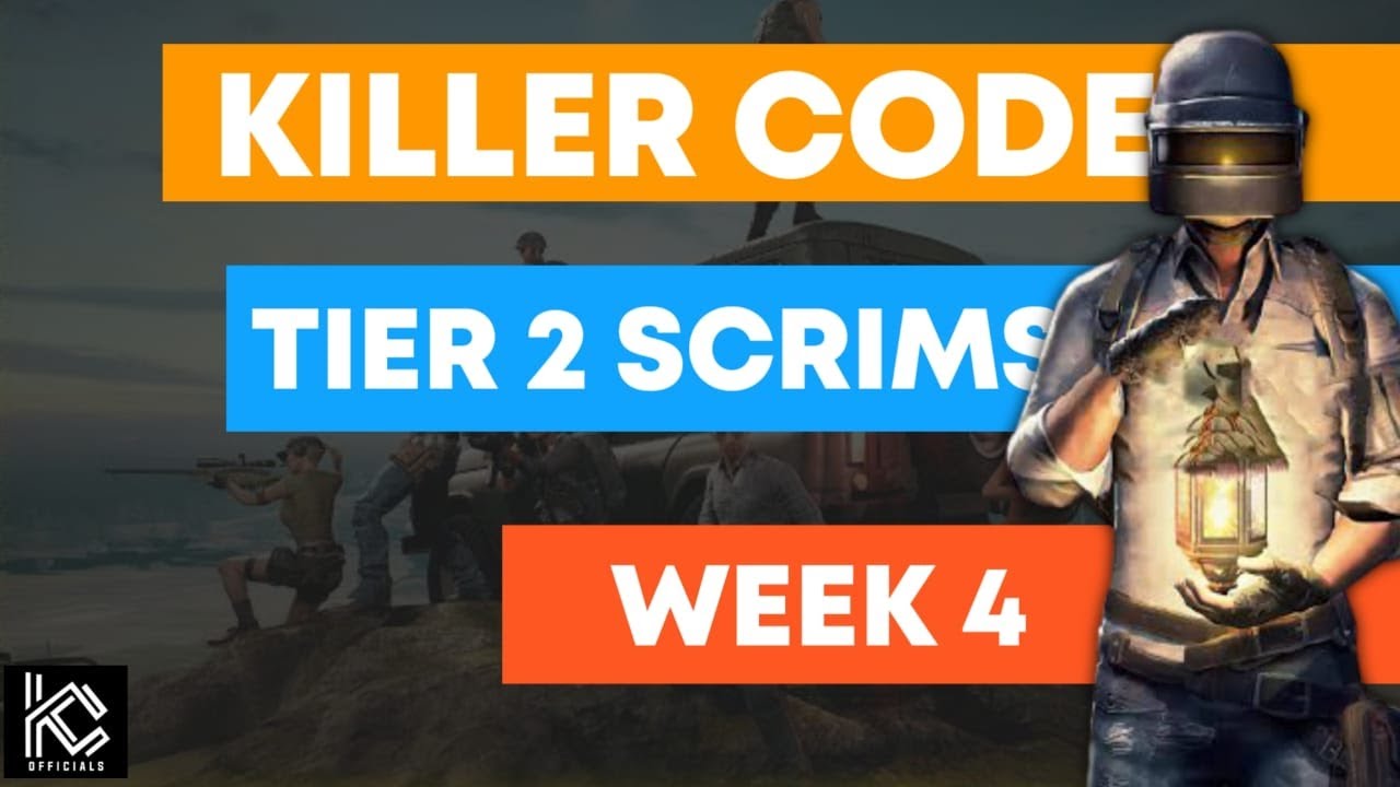 KILLERCODE TIER 2 SCRIMS | WEEK 4 | GAMING WITH RANDY | LIKE & SUBSCRIBE 