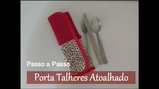 Porta Talheres Atoalhado