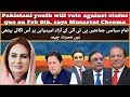 Pakistan youth will vote against status quo on February 8th.  #ptiofficial #musarratcheema #pti