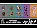 Gambar cover Genshin Impact - All Catalysts Appearances / Weapon Ascension Patch 2.3!