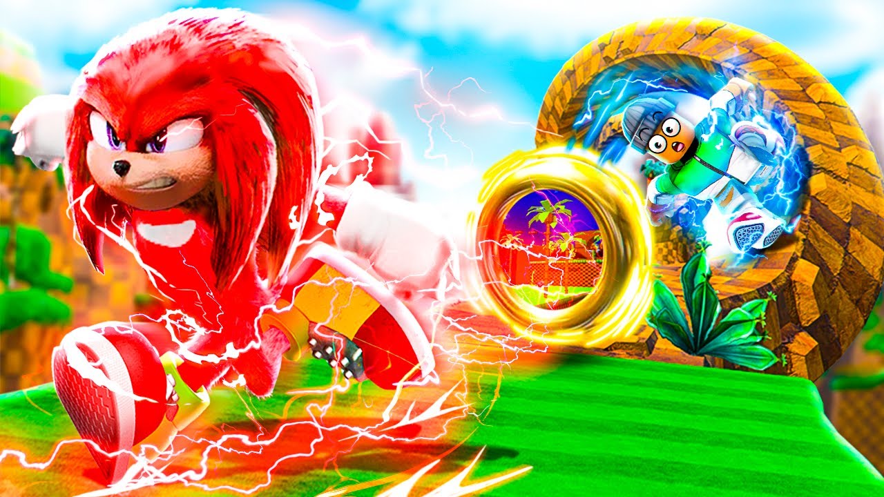 Becoming Knuckles in Roblox Sonic Speed Simulator - YouTube