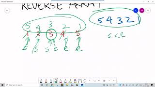 Reverse an Array | Approach and Code