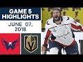 NHL Highlights | Capitals vs Golden Knights, Game 5 - June 7, 2018
