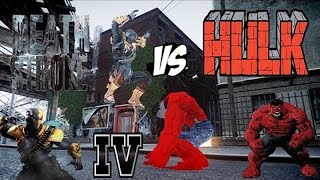 DEATHSTROKE VS RED HULK - EPIC BATTLE - GTA IV