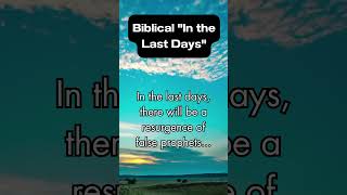 In the Last Days Fact 8 Bible Prophecy Shorts