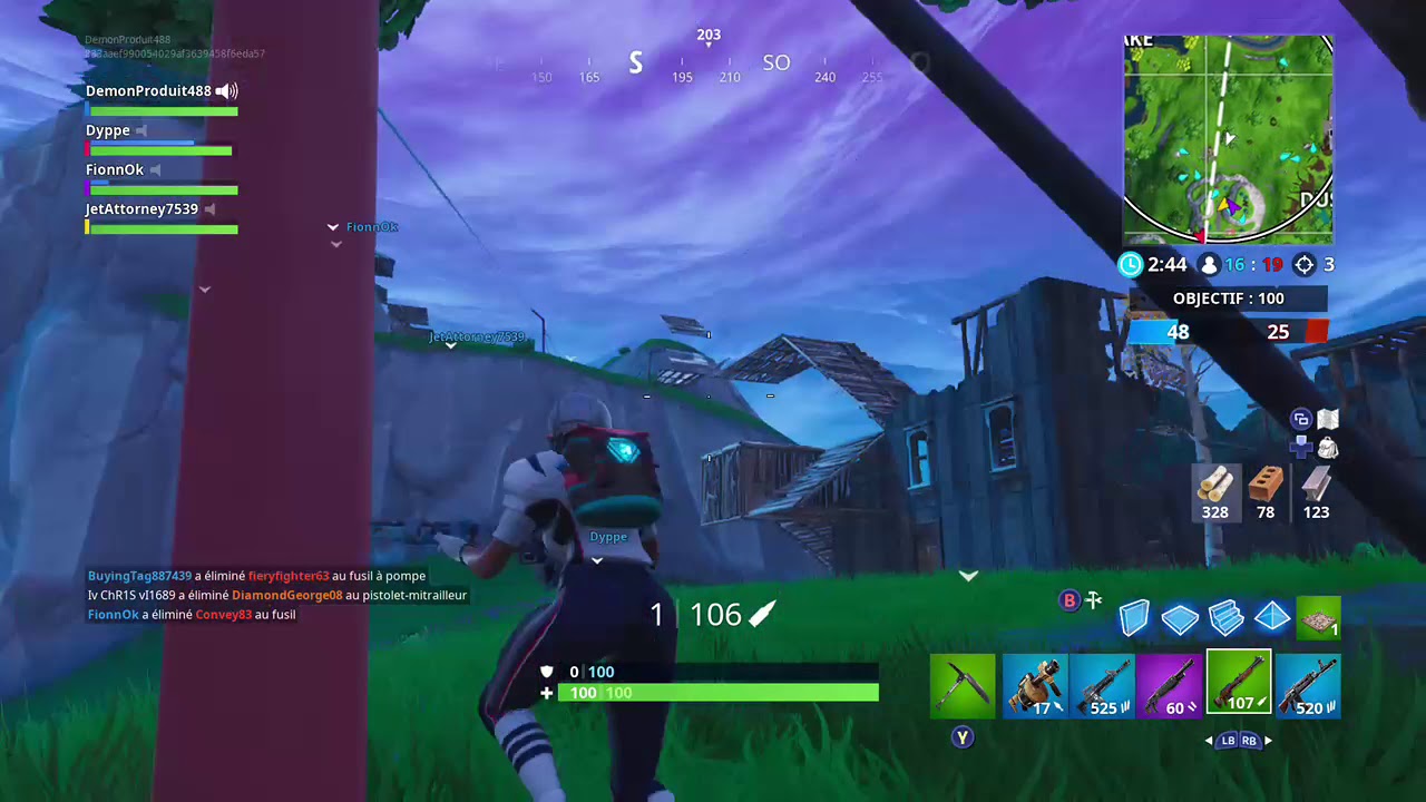 maintenant je vais faire des videos fortnite comme sa avec lécran