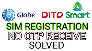 SIM REGISTRATION NO O.T.P RECEIVE SOLVED