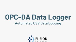 OPC-DA Data Logger | Automated CSV Data Logging | Multi OPC-DA Data Logging Support | OPC Historian