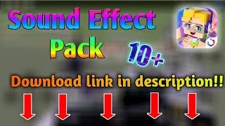 Sound Effect Pack in BMGO!! - Bed wars [Blockman Go] [BlockyMods]