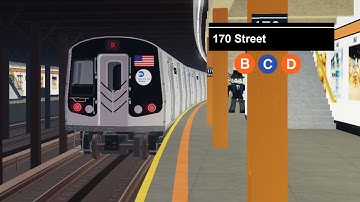 NYCT: C via D - 170 Street Railfanning (R46, R179)