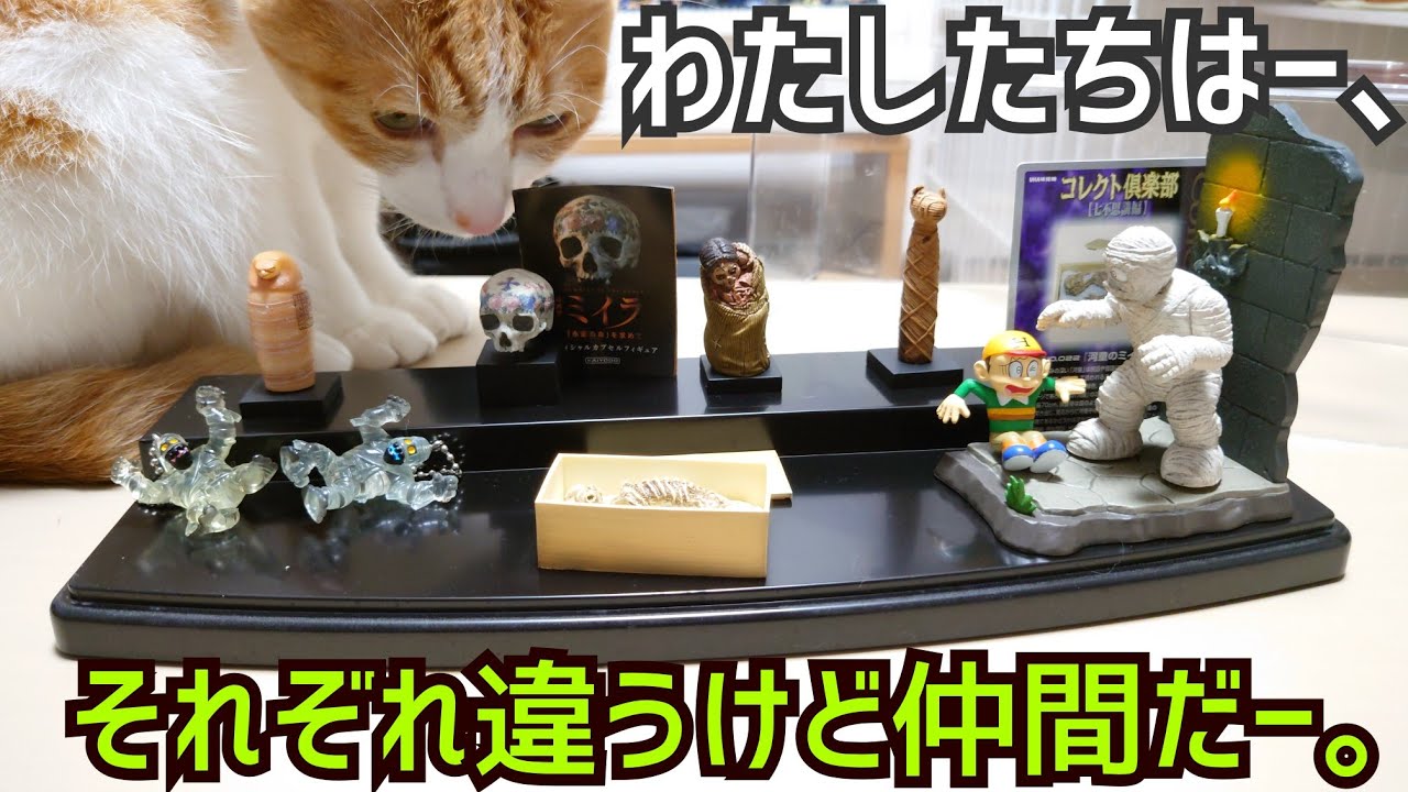 第二弾】ミイラフィギュアを集めてみた☆ - YouTube