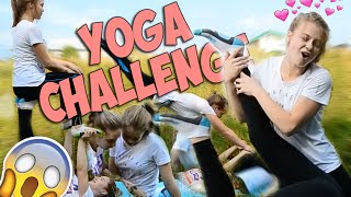 YOGA CHALLENGE/ЙОГА ЧЕЛЛЕНДЖ/СЛИШКОМ ОПАСНО :D