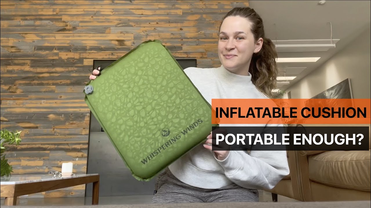 Whispering Winds - Inflatable Seat Cushion, Master the Air Valve: A Step-by-Step Guide for best use.