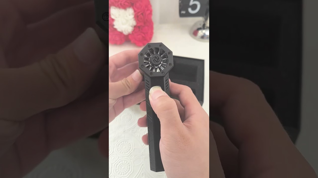 Compact turbo fan with high rpm 