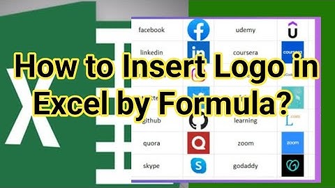 How to Insert Logo in Excel by Formula? MH Sci Tech