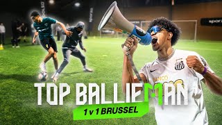 GEKSTE SKILLER TOT NU TOE? 😱🇧🇪 1V1’s BRUSSEL ⚽ #topballieman screenshot 3