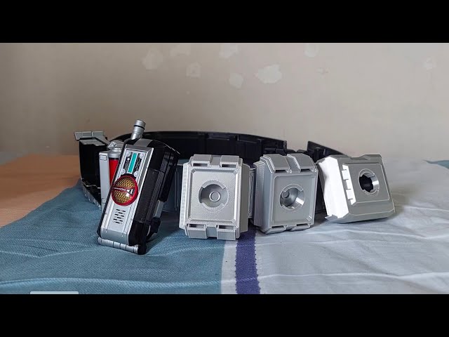 3D Printed Side & Back Buckles for CSM Style Belt Straps