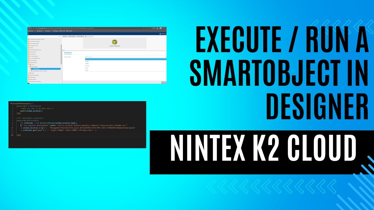Nintex Automation K2 Hack: Run a SmartObject in Designer with a ...