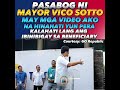 Pasabog ni Mayor Vico Sotto