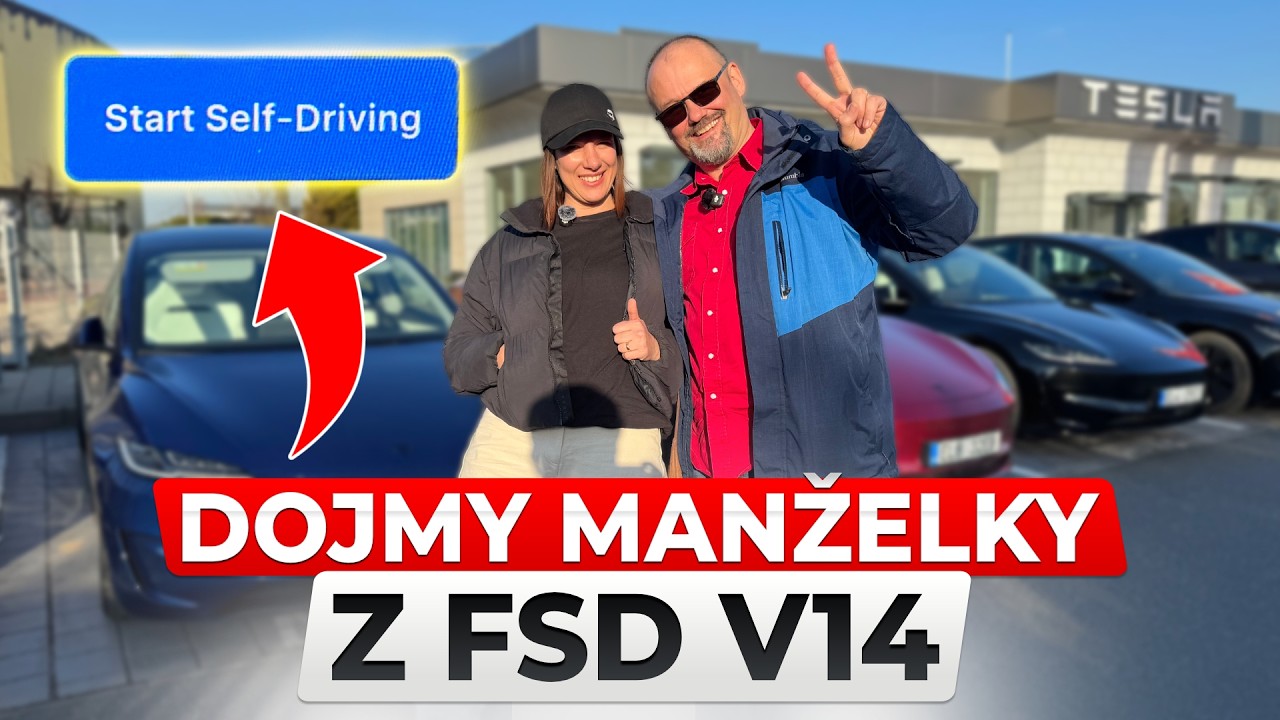 Řídí Tesla v Česku lépe než člověk? FSD v14.1.7 v reálném provozu | BACINA.TV