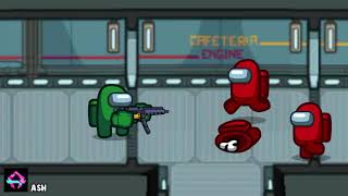 AMONG us- Machine Gun Kill Animation screenshot 2