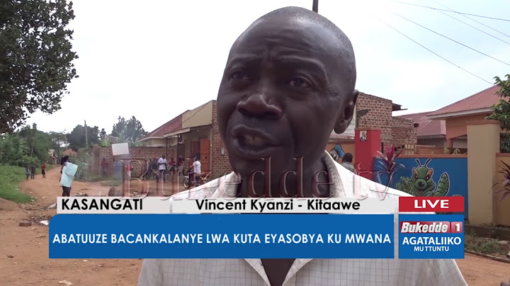 Agataliiko mu ttuntu:Abatuuze bacankalanye lwa kuta eyasobya ku mwana