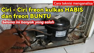 CIRI CIRI FREON KULKAS 1 PINTU HABIS GAMPANG BANGET