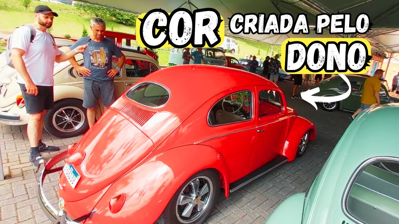 FUSCA 1955, O CARRO QUERIDO ENTRE OS BRASILEIROS - VOLKSWAGEN 