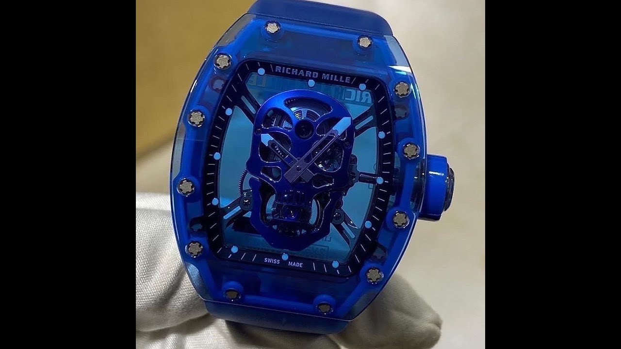 Richard Mille RM52 RM52-01 Blue Carbon TPT – The Keystone Watches ...