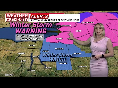 Winter Storm Warnings & Watches this weekend! - YouTube