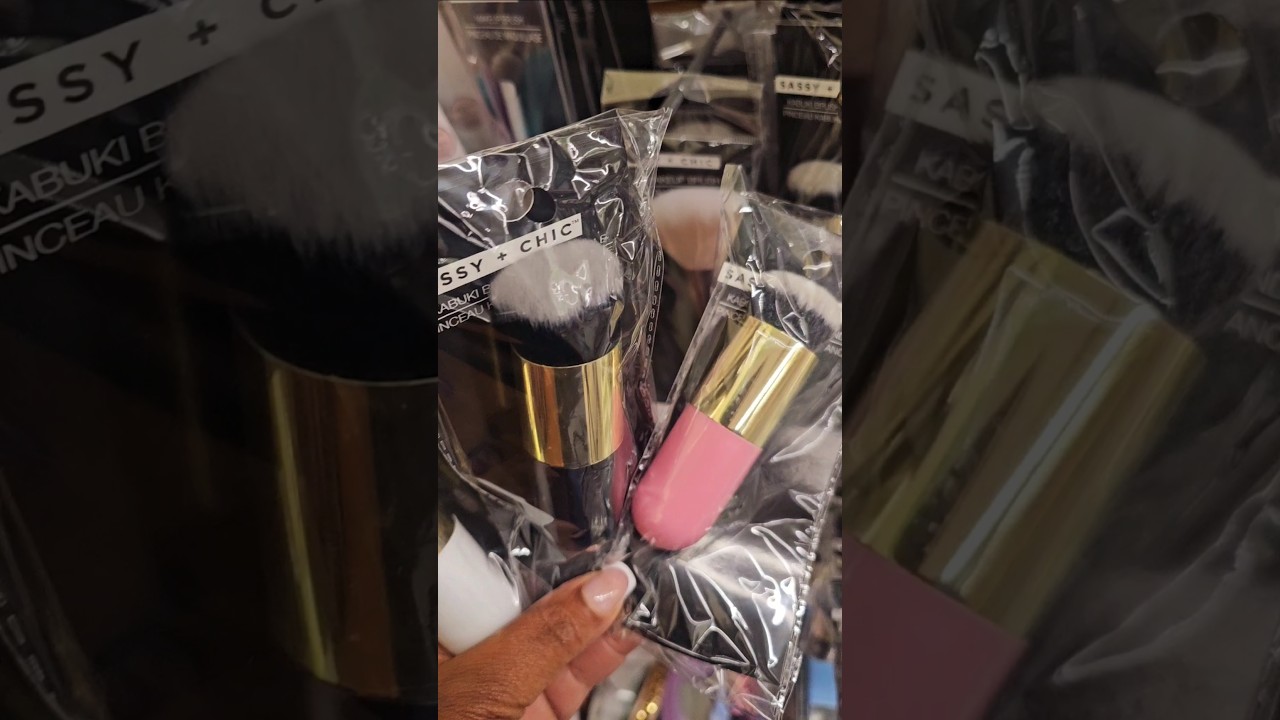 New Make-up Brushes from Sassy + Chic At Dollar Tree 