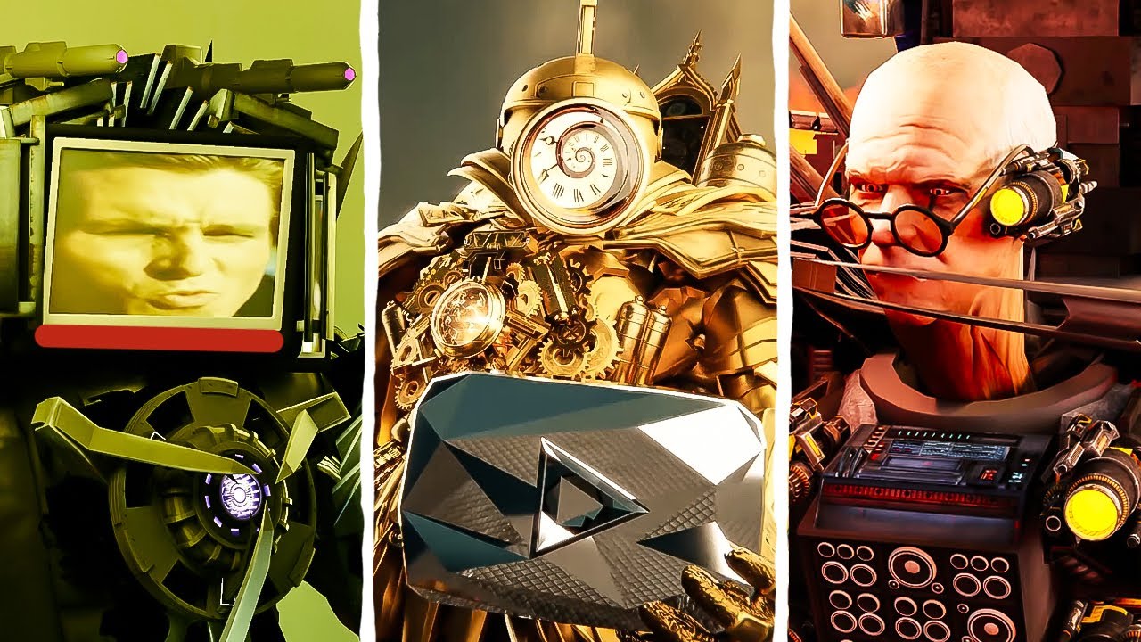 Voiced skibidi multiverse what if & all secret bloopers (0-40) | 4k full screen version