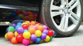 Experiment Car vs Water balloon and more | Crushing Crunchy &amp; Soft Things by Car | Crunchy Car