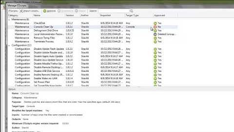 Beyond Patch:  Shavlik Protect ITScripts
