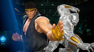 Marvel vs Capcom Infinite: Ryu and Black Panther arcade playthrough