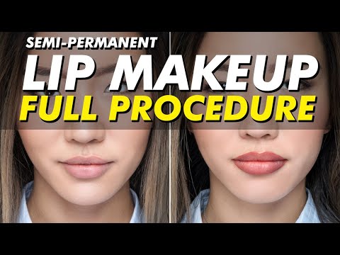 Video: ❶ Beautiful Lips Without Lipstick: Permanent Makeup