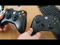 Xbox One controller compared to Xbox 360 controller