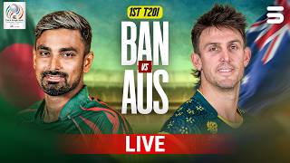 Live | Bangladesh vs Australia | Match 01 | T20I Series 2026 | M9K1U