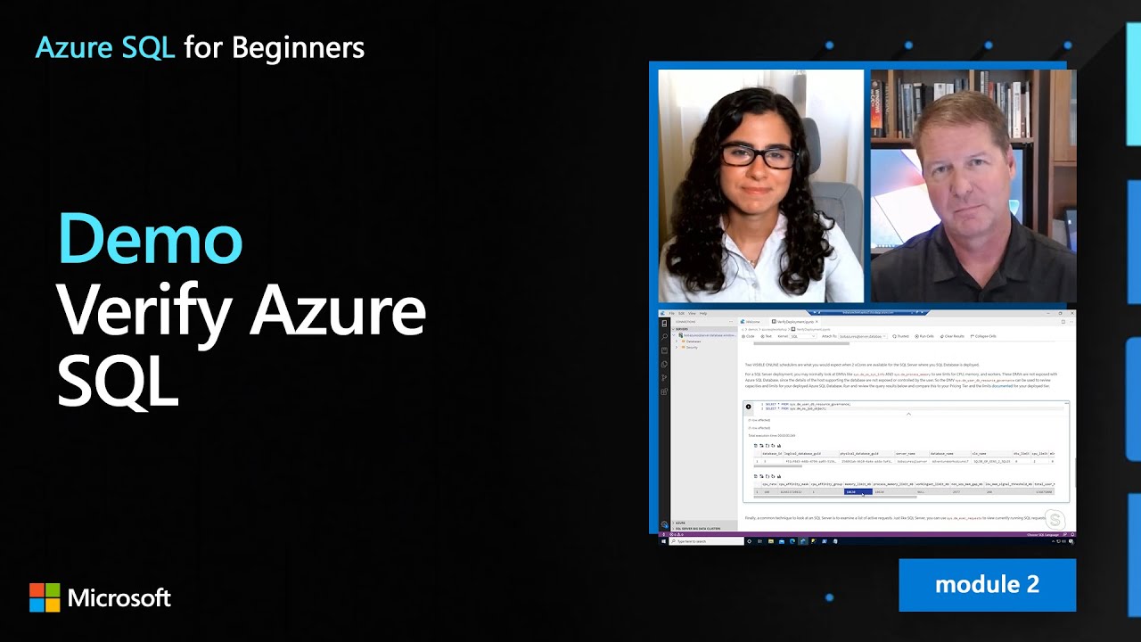 Demo: Verify Azure SQL | Azure SQL for beginners (Ep. 15) - YouTube