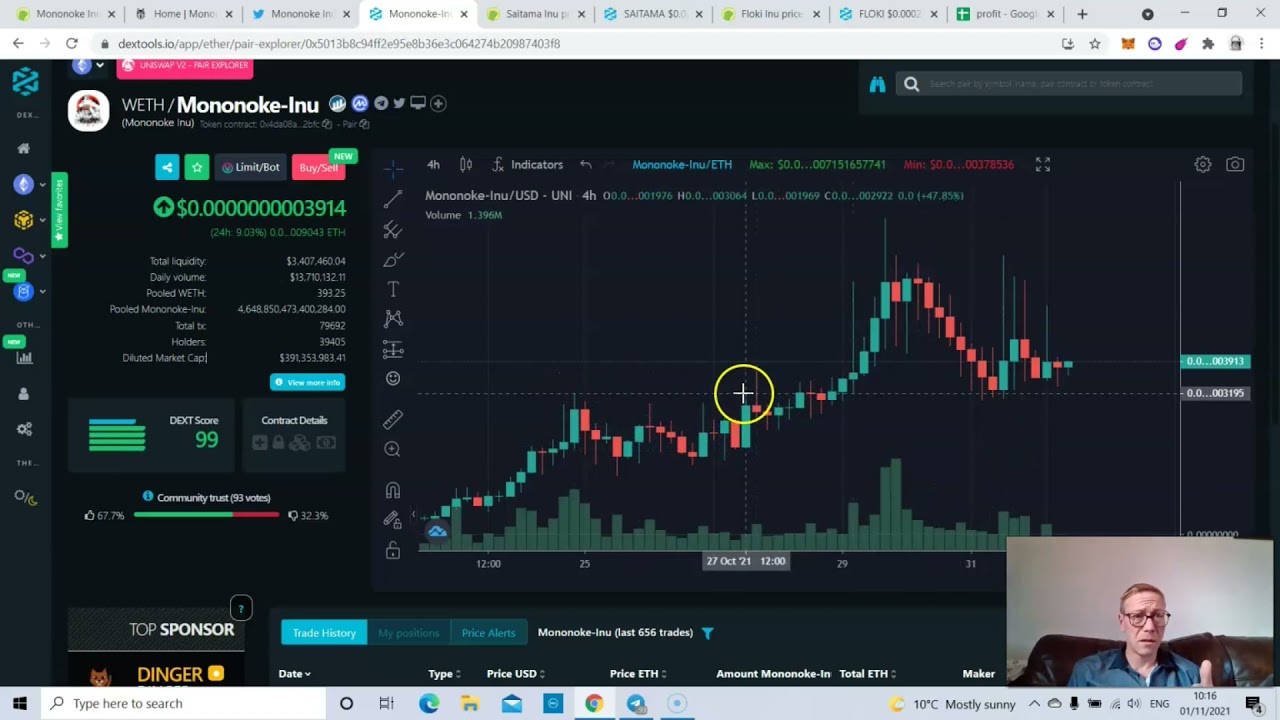 Mononoke Inu could go HUGE. Has Saitama Inu and Floki Inu beat in one key way.