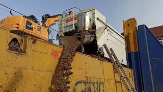 Betonmischanlage BLENDPLANTS E50s macht Flüssigboden - Verfüllung Verbau Tunnel