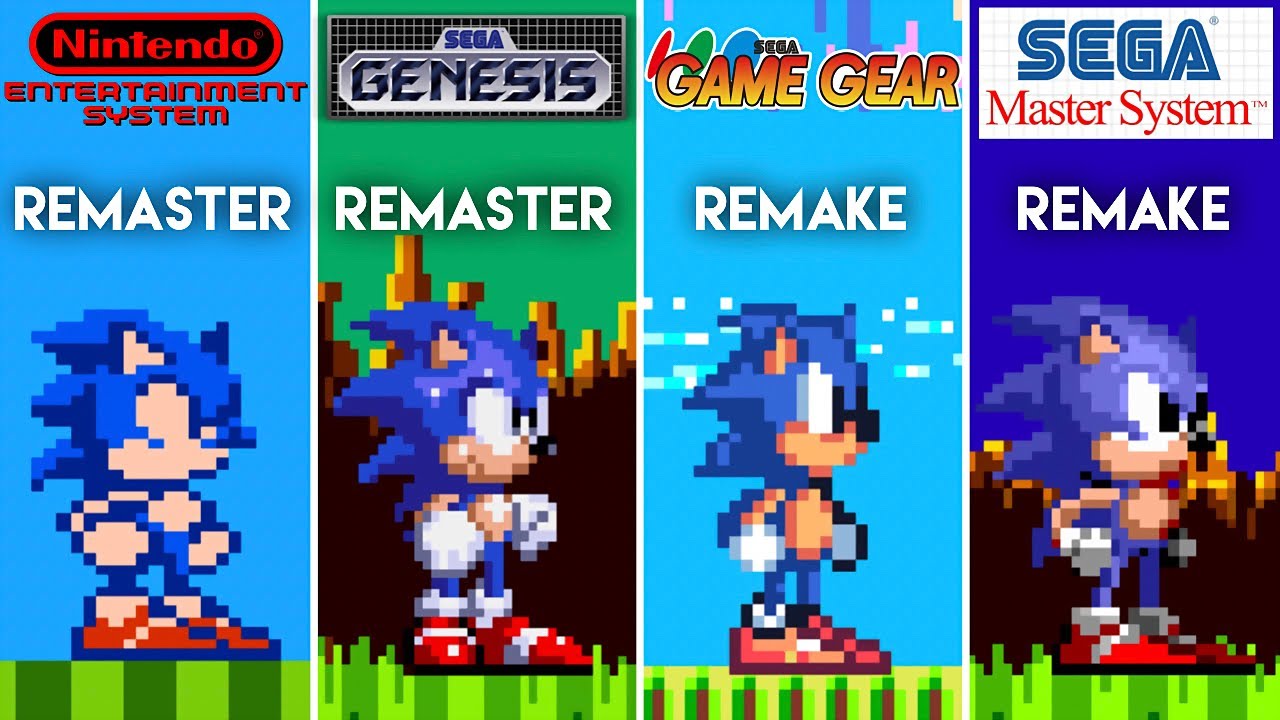 Sonic The Hedgehog (Master System / Game Gear) Remake 