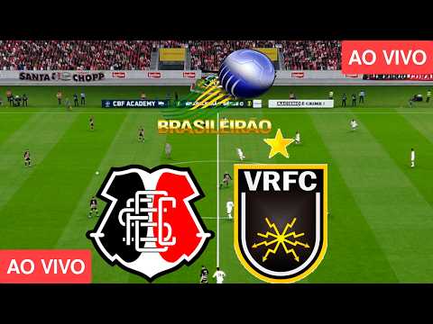 SANTA CRUZ X VOLTA REDONDA | AO VIVO COM IMAGENS DO BRASILEIRÃO | ASSISTA AGORA | JOGO DE HOJE | PES