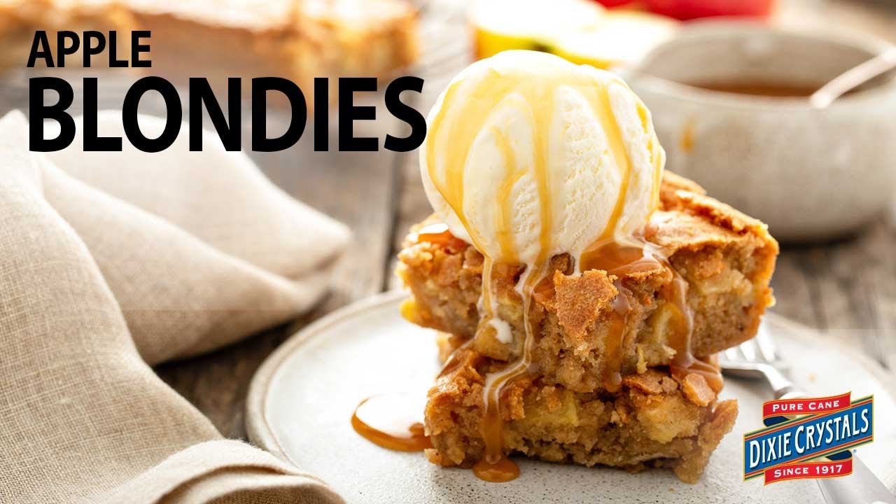 How To Make Apple Blondies